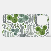 キャッツ水彩ハンドパター色彩の鮮やかン Case-Mate iPhoneケース (裏面 (横))