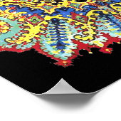 キャッツ熱狂するサイケデリックアイズルイワーイン ポスター (角)