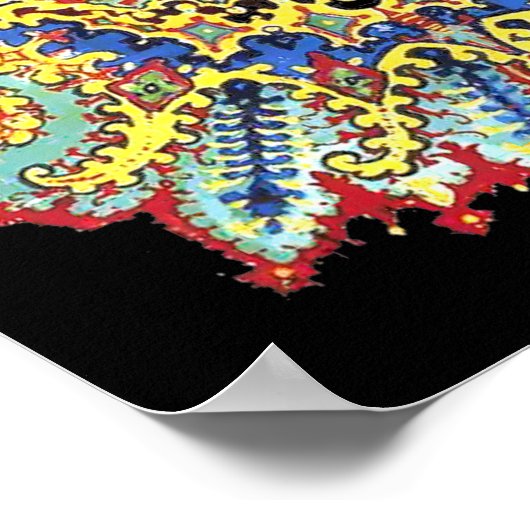 キャッツ熱狂するサイケデリックアイズルイワーイン ポスター (角)