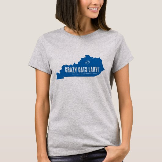 キャッツ熱狂するレディTシャツ Tシャツ (正面)