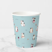 キャッツ紙カップ 紙コップ (裏面)