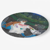 キャッツ遊麻雀紙プレート ペーパープレート (アングル)