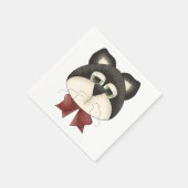 キャッツ顔紙ナプキンス スタンダードカクテルナプキン (角)