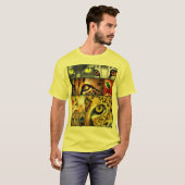 キャッツ・アイのコラージュのTシャツ Tシャツ (正面フル)