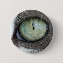 キャッツ・アイの上で閉めて下さい 缶バッジ