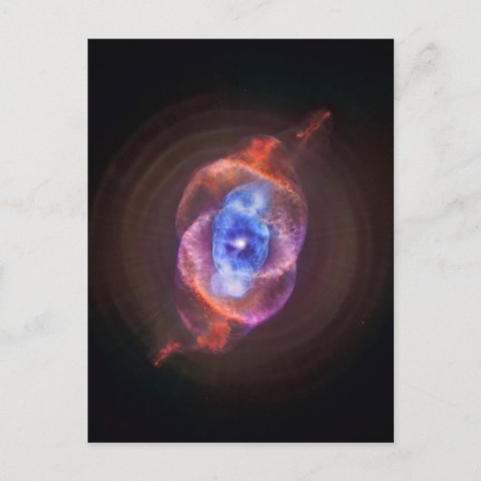 キャッツ・アイの星雲の宇宙 ポストカード (正面)
