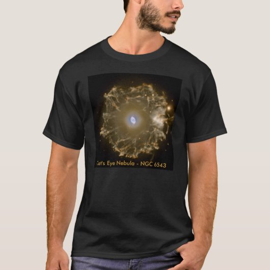 キャッツ・アイの星雲 Tシャツ (正面)