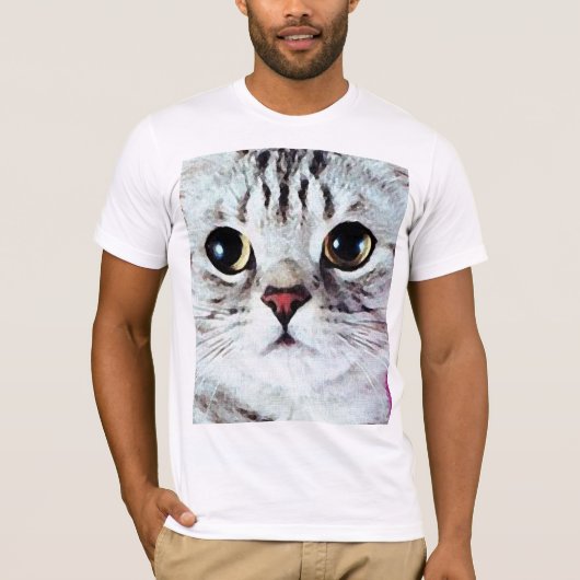 キャッツ・アイ猫のTシャツ Tシャツ (正面)
