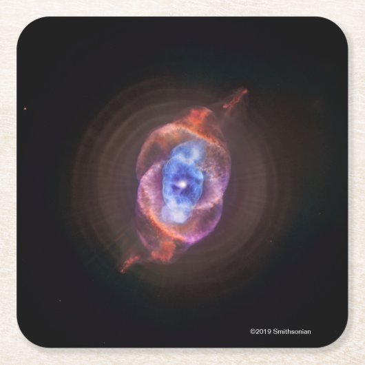 キャッツ・アイ スクエアペーパーコースター (正面)