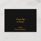 キャッツ・アイATC 名刺 (裏面)