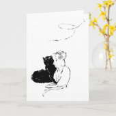 キャッツ、アレキサンドレ・ステインレン カード (黄色い花)