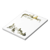 キャッツ、アレキサンドレ・ステインレン ノートパッド (回転)