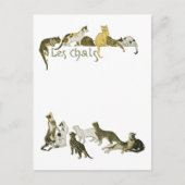 キャッツ、アレキサンドレ・ステインレン ポストカード (正面)