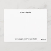 キャッツ・ア・ポカード ポストカード (裏面)