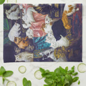 キャッツ(妻の恋人)、カール・カーラー キッチンタオル (折り畳み)