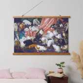 キャッツ（妻の恋人）、カール・カーラー 吊り下げ型タペストリー (寝室)