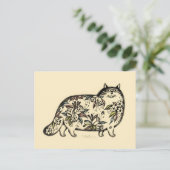 キャットおもしろいはがき ポストカード (スタンド正面)