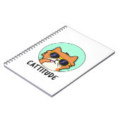 キャットおもしろいティオットティートメントキャットパン ノートブック (左側)