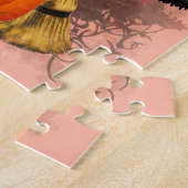 キャットおもしろいハロウィーンキャラクター ジグソーパズル (側面)