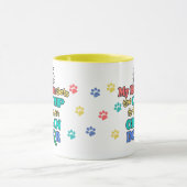 キャットおもしろい臓器提供認識度コーヒーマグ マグカップ (中央)