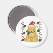 キャットとホリーのクリスマスマグネット マグネット (正面/裏面)