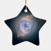 キャットの眼星雲の星の写真 セラミックオーナメント (裏面)