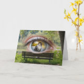 キャットアイカード カード (黄色い花)