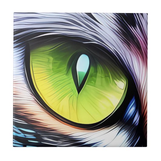 キャットアイタイルセラミックタイルセット タイル (正面)