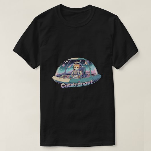 キャットアウト Tシャツ (デザイン正面)