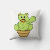 キャットアサボテン クッション (裏面)