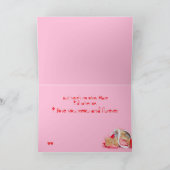 キャットアストロフィバレンタイン犬とキャットカード シーズンカード (内部)