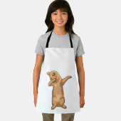 キャットアットヒップホップダンスダブ エプロン (インサイチュ)