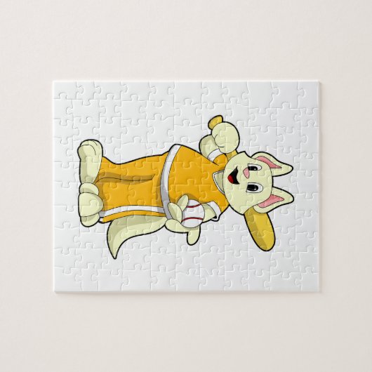 キャットアットベースボールこうもり ジグソーパズル (横)