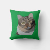 キャットアニマルペット猫好き クッション (正面)