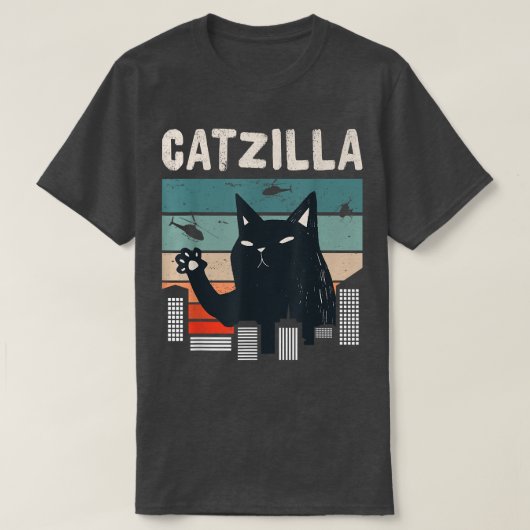 キャットアパレルキャッツィラ Tシャツ (デザイン正面)