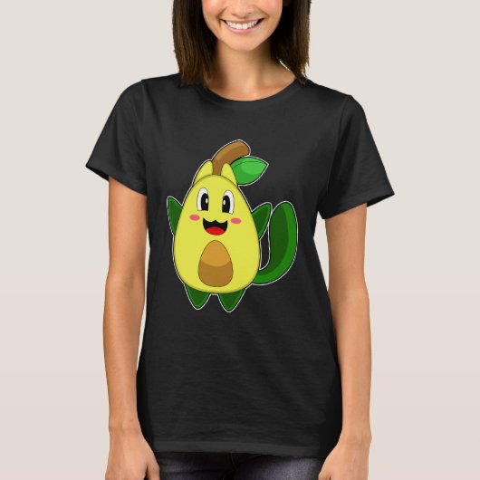 キャットアボカド Tシャツ (正面)