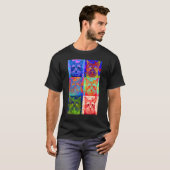 キャットアポップ・アートのート Tシャツ (正面フル)