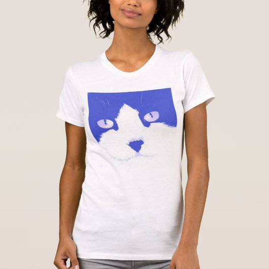 キャットアポップ・アートのート Tシャツ (正面)