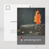 キャットアムステルグラム ポストカード (正面/裏面)