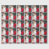 キャットアンダークリスマスツリーラッピングペーパー ラッピングペーパー (フラット)