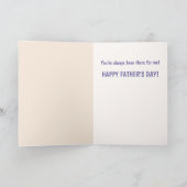 キャットアンドサンハット父の日 カード (内部)
