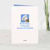 キャットアンドチーズバーガー誕生日 カード (裏面)