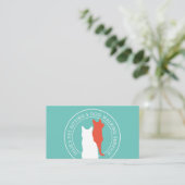 キャットアンドドッグペットシッタードッグウォーカー 名刺 (スタンド正面)