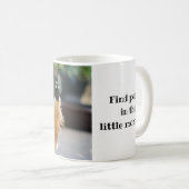 キャットアンドフェザーマグ コーヒーマグカップ (正面右)