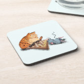 キャットアンドマウス遊のチェスのコースターおもしろい コースター (左側)