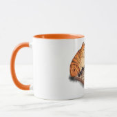 キャットアンドマウス遊チェス漫画スケッチおもしろい マグカップ (左)