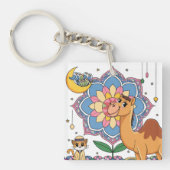 キャットアンドラクダ キーホルダー (正面)