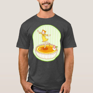 キャットアンプCreme Brulee Pastryバージョン Tシャツ