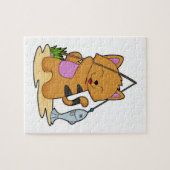 キャットアースフィッシャ魚釣りロッド&フィッシュ ジグソーパズル (横)