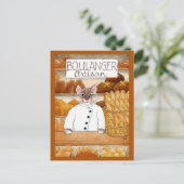 キャットアーティザンベイカーベーカリーパン ポストカード (スタンド正面)